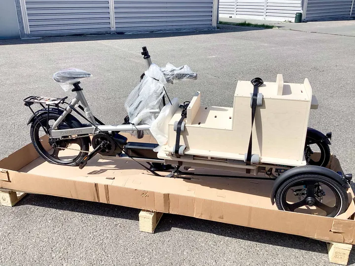 Johansson Oscar M Vario Box Lastenrad / E-Bike Brose Drive S, Enviolo Nabenschaltung